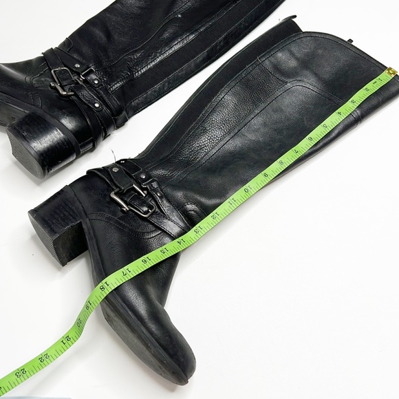 Marc Fisher Black Knee High Boots - Picture 10 of 12